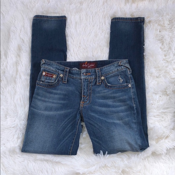 Great Shape BABY PHAT JEANS WITH PLAID LOGO SZ 3 - Picture 2 of 8